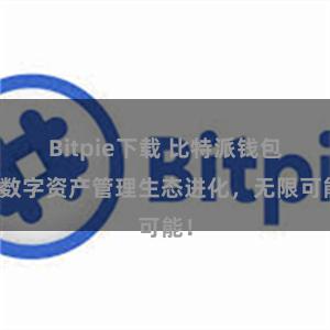 Bitpie下载 比特派钱包：数字资产管理生态进化，无限可能！