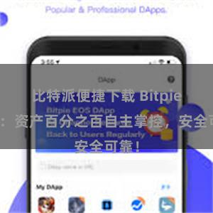 比特派便捷下载 Bitpie钱包：资产百分之百自主掌控，安全可靠！