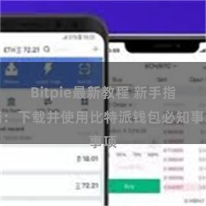 Bitpie最新教程 新手指南：下载并使用比特派钱包必知事项