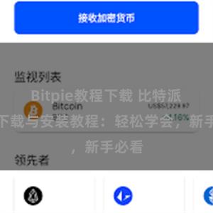 Bitpie教程下载 比特派钱包下载与安装教程：轻松学会，新手必看