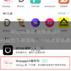 Bitpie排名 比特派(Bitpie)钱包下载指南：一站式安装体验