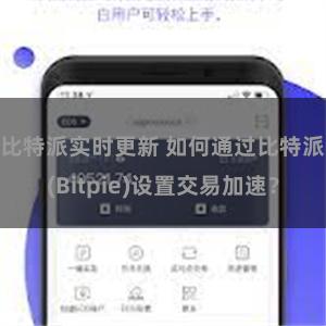 比特派实时更新 如何通过比特派(Bitpie)设置交易加速？