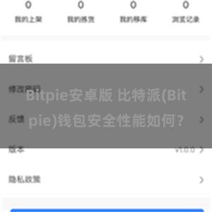 Bitpie安卓版 比特派(Bitpie)钱包安全性能如何？