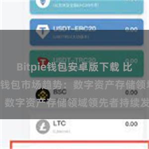 Bitpie钱包安卓版下载 比特派(Bitpie)钱包市场趋势：数字资产存储领域领先者持续发展。