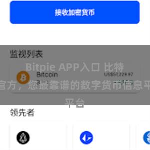 Bitpie APP入口 比特派官方，您最靠谱的数字货币信息平台
